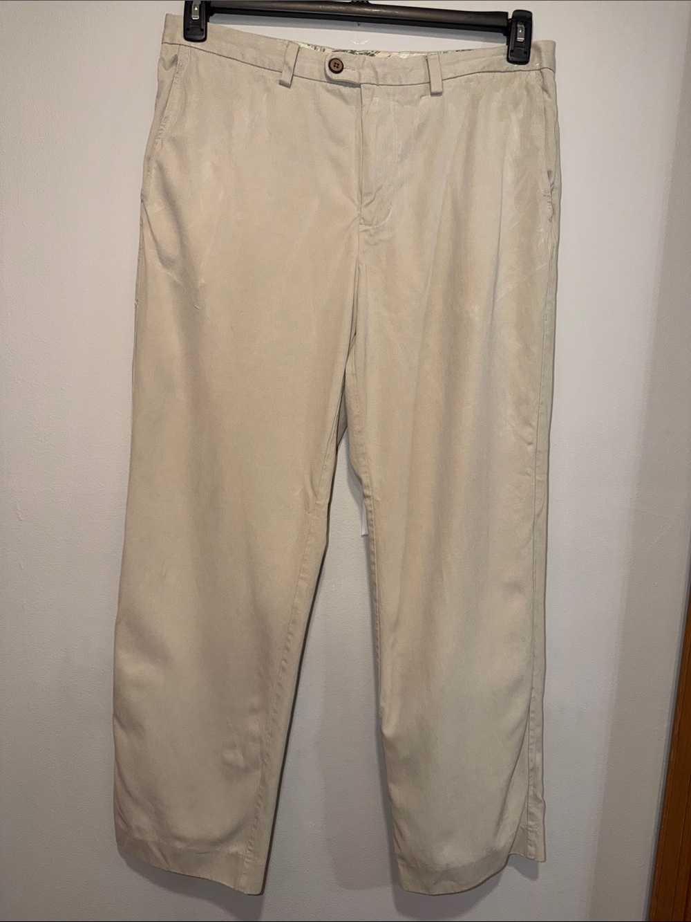 Tommy Bahama Men's Classic Straight-Fit Chino Pants - Cream/Tan